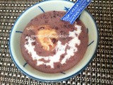 Durian Black Glutinous Rice Porridge / Bubur Pulut Hitam Durian