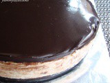 Durian Cheese Cake with Chocolate Fudge