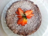 Flourless Nutella Souffle Cake