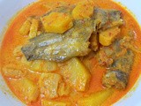 Ikan Sepat Masak Lemak Nenas( Salted Perch Fish And Pineapple in Coconut Milk)