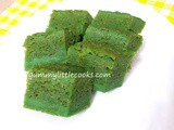 Kek 'Lumut' Sarawak / Sarawak 'Algae' Cake