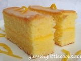 Lemon Cream Sandwich Cake