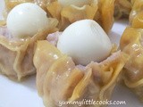 Steam Sao Mai With Quail Eggs