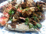 Kerala Crab Roast Masala