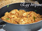 Egg biriyani