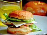 Egg burger