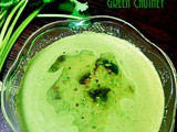 Green chutney(Hotel style)