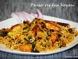 Paneer veg dum biryani | restaurant style(hyderabad)