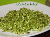 Sabudana kichadi | Maharashtra style