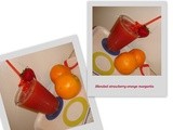 Blended strawberry-orange drink (Non alcoholic)