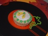 Flower cupcake toppers