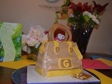 Handbag cake