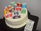 Shopping bag cake