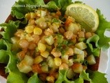 Brza salata od slanutka, kukuruza i varijacije