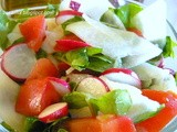 Vitaminska multicolor salata