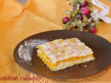 C'era una volta un tortello: lasagna aperta con zucca, amaretti e mostarda mantovana