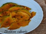 Carpaccio di zucca al timo e paprika