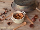 Castagne arrosto al vino rosso