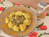 Cavolfiore, funghi e crema di cocco