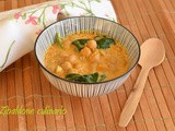 Ceci al curry con spinaci e latte di cocco