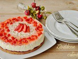 Cheesecake alle fragole e timo