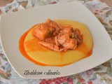 Coniglio in umido con polenta