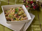 Cous Cous con tonno e zucchine alla menta