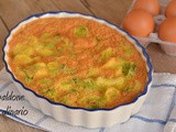 Frittata di porri al forno