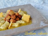 Gnocchi di patate e chiodini con polpette di cinghiale