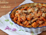 Gratin di zucca e funghi