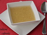 I grattini all'uovo in brodo