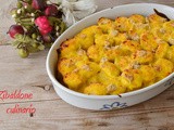 Mezzi paccheri con cicerchie e zafferano