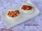 Mozzarella ripiena di verdure