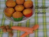 Muffins alle carote e mandorle