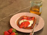 Pain perdu con fragole