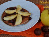 Pancakes con farina di castagne