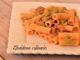 Pasta con le fave e il salame della doja