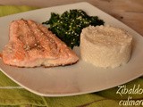Salmone in padella con riso al cocco per Quanti modi di fare e rifare