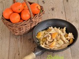 Straccetti di pollo alle clementine