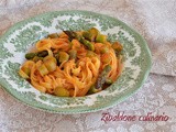 Tagliatelle al sugo di asparagi