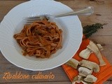 Tagliatelle di castagne ai funghi porcini