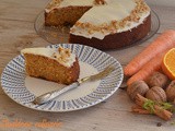 Torta di carote glassata