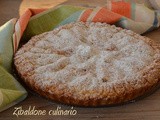 Torta di pere e biscotti al cioccolato