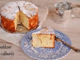 Torta di yogurt e pere