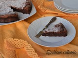 Torta sufflé al cioccolato e agrumi
