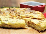 Frittata con cipolle