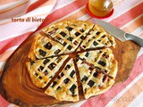 Crostata salata di bietole rosse