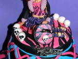 Monster high theme - torta e biscotti