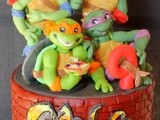 Mutant ninja turtles - torta tartarughe ninja