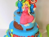 Supermario bros cake